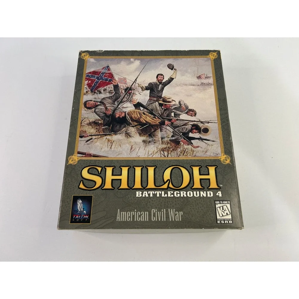 Shiloh Battleground 4 TalonSoft PC Game Big Box Complete